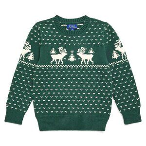 REINDEER COTTON SWEATER